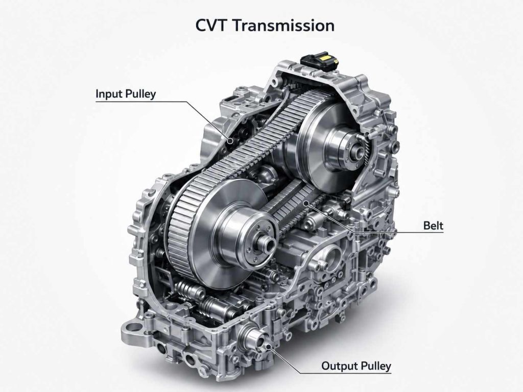 CVT دقیقاً چطور کار می‌کند؟